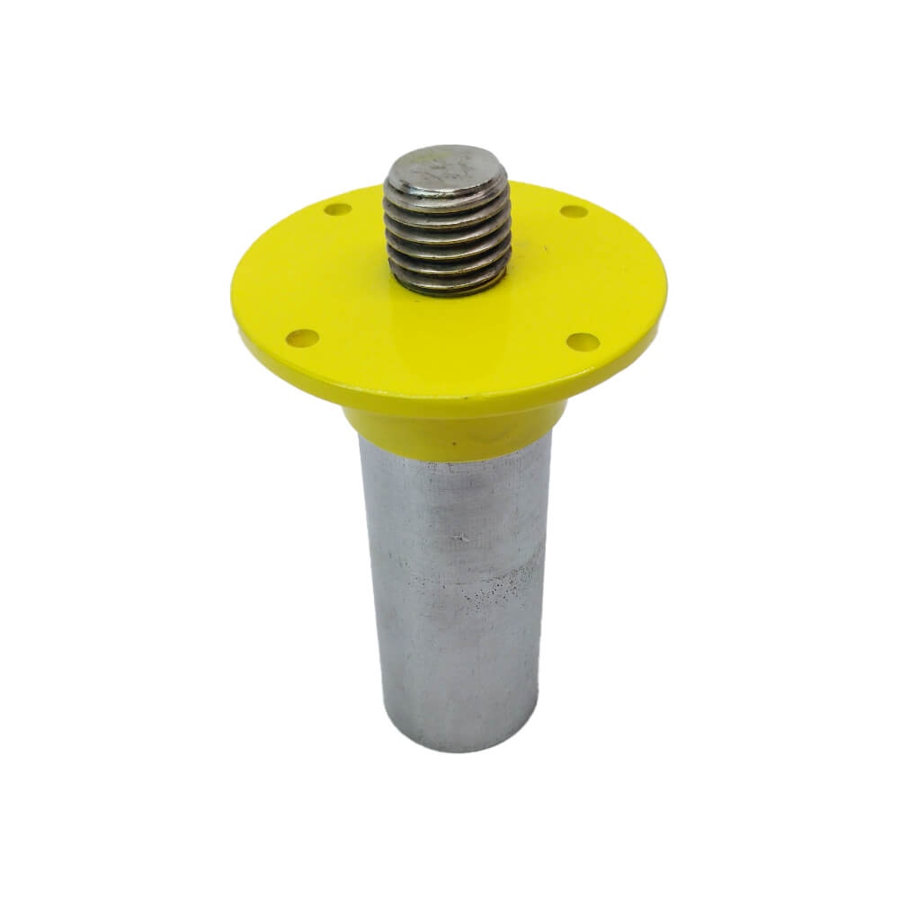 1" woodturning threaded mounting post featured