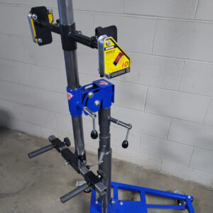 rolling cart pedestal with positoner