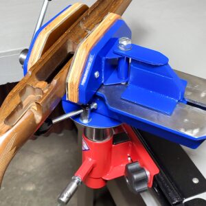 #10 B vise with gun stock in a quick docking station